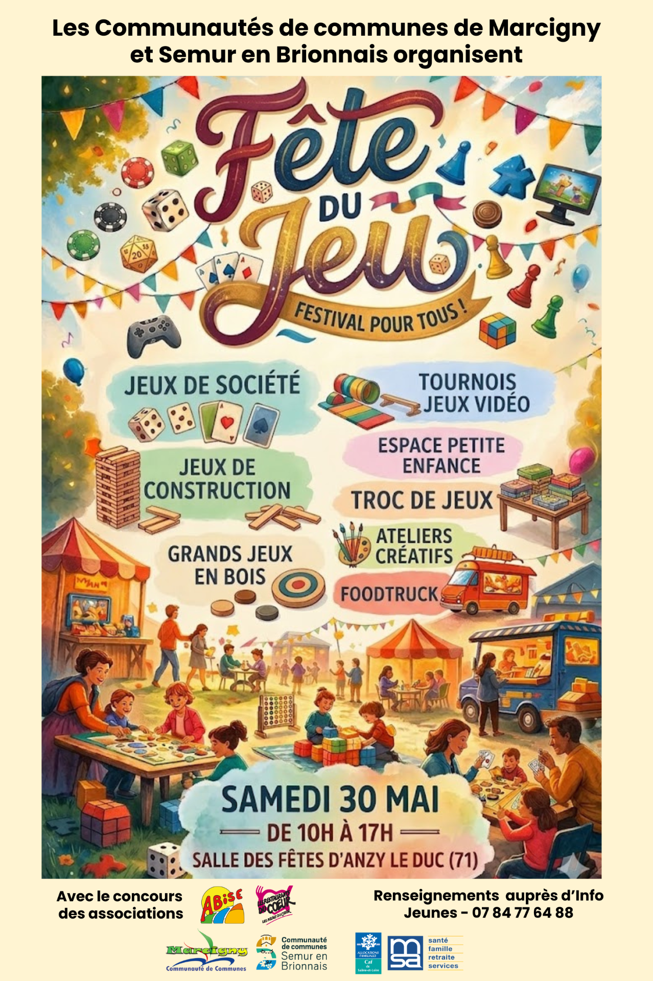 Fête du jeu le 30 mai